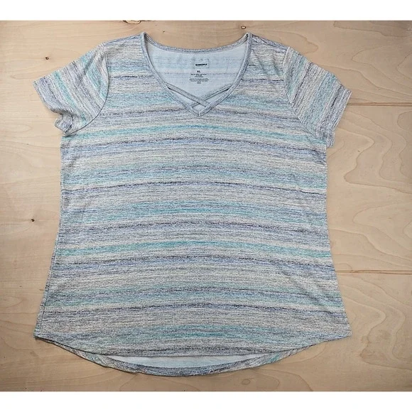 Sonoma Kohls Lot of 3 Women's Short Sleeve Henley Tops XL - Picture 12 of 16